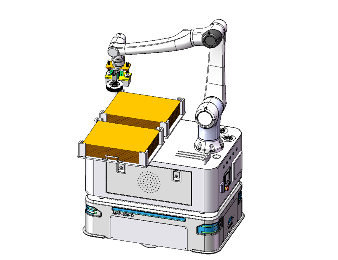 Integrazione accurata ed efficiente e senza soluzione di continuità!  La magnifica trasformazione dei robot compositi nella linea di produzione CNC del foglio acrilico