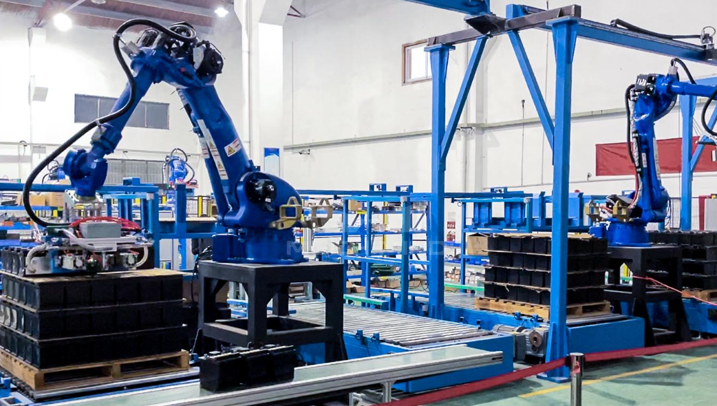 Prospettiva sulla fabbrica futura: come la tecnologia della visione 3D aggiorna l'automazione dello impilamento della batteria al piombo automobilistico