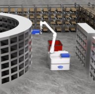 Una nuova rivoluzione in robot composito di deposito intelligente