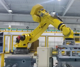 Caso di progetto | AMR Composite Robot Robot Alluminio Machining CNC Caricamento e scarico dell'automazione