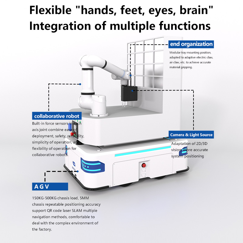 Robot composito riconfigurabile automatico 50025 - SV: il pioniere tutto rotondo dell'industria intelligente