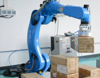 Applicazione di robot guidati alla visione 3D nel posizionamento del prodotto e nella presa