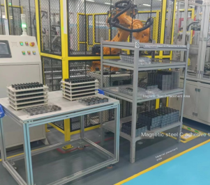 Un nuovo capitolo della produzione intelligente - robot composito intelligente Fuwei che guida l'innovazione del carico e dello scarico in acciaio magnetico