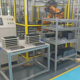 Nuova scelta efficiente e stabile, Fuwei Intelligent Composite Robot promuove il carico e lo scarico in acciaio magnetico a nuove altezze