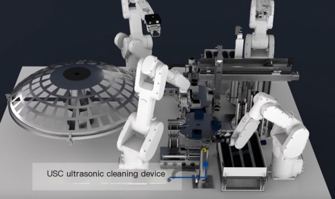 Sbloccare il nuovo regno di SCATOLA CARDOTONO SCAMBINO E PALLETIZE, Vision 3D conduce la nuova era della logistica automatizzata