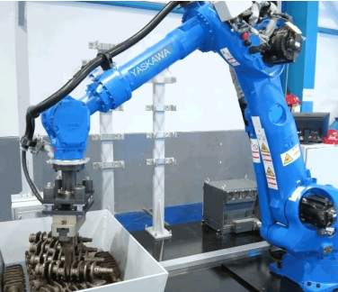 Vision 3D Vision Guidato Caricamento automatizzato di pezzi di lavoro dell'albero motore