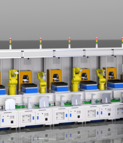 Sistema di controllo robot intelligente Fuwei: un motore intelligente per ottenere una produzione flessibile su larga scala