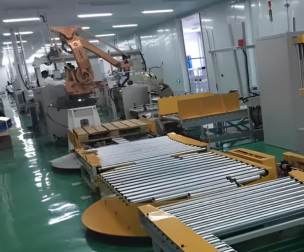 Fuwei Intelligent Robot realizza una nuova soluzione per il caricamento e lo scarico automatizzato dei pallet della catena di montaggio