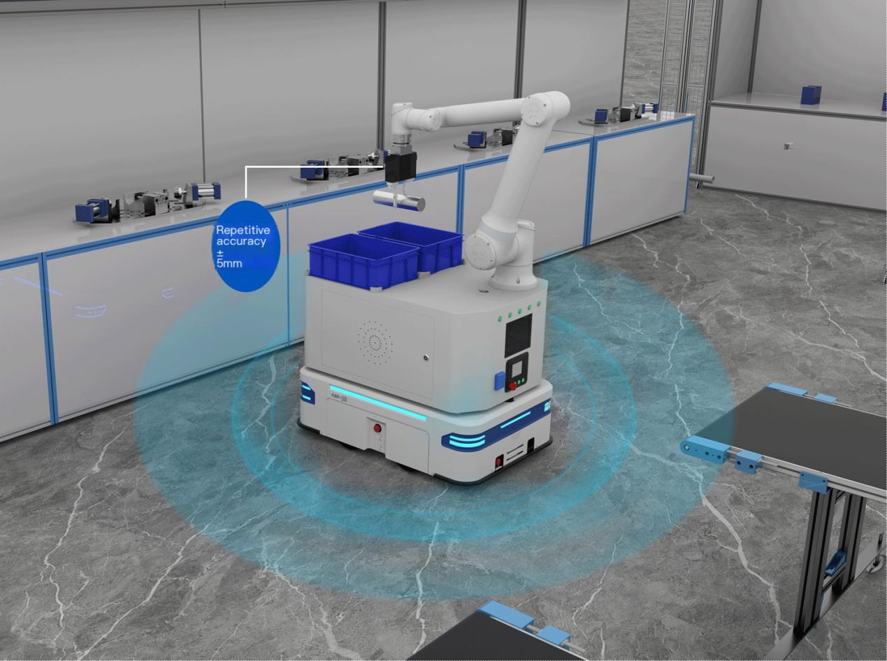 Applicazione innovativa e analisi dei casi di robot compositi nel settore della lavorazione del CNC