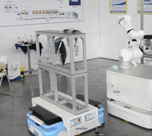 Caricamento di imballaggi in plastica a semiconduttore guidato dalla visione 3D