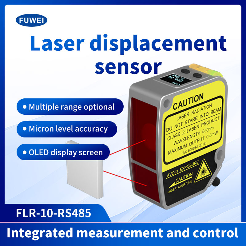 Sensore di spostamento laser FLR-10-RS485