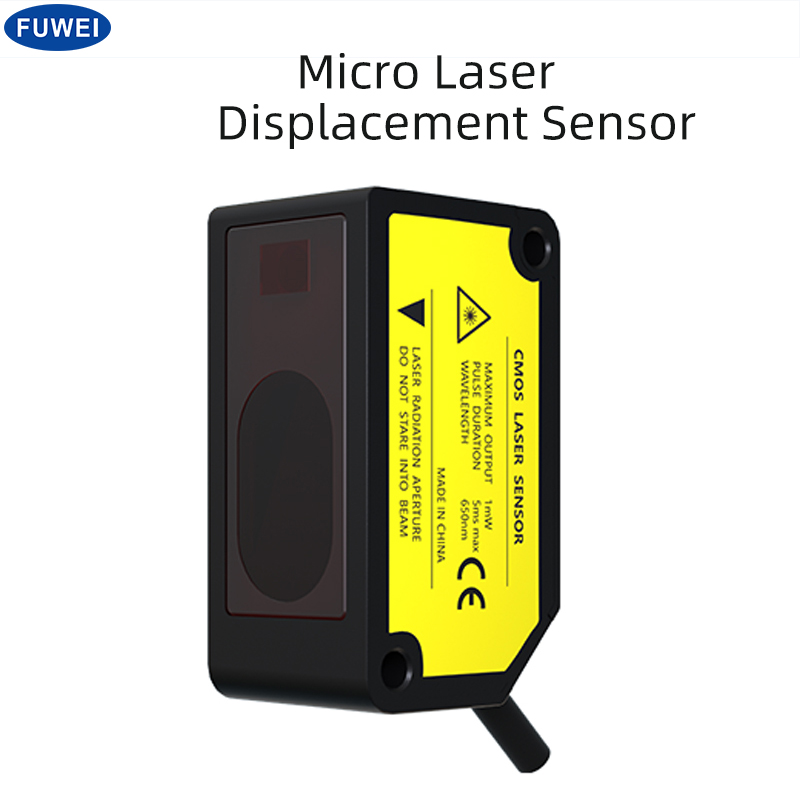 FUWEI FSD22 Sensore di portata laser analogico ad alta precisione 420 mA 0-5 V Sensore di misurazione del piano di forma quadrata
