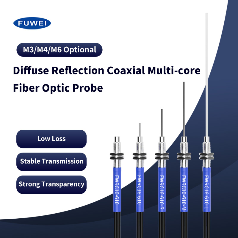 Sensore in fibra ottica FWRC Coassiale Multi -Core - Riflessione diffusa