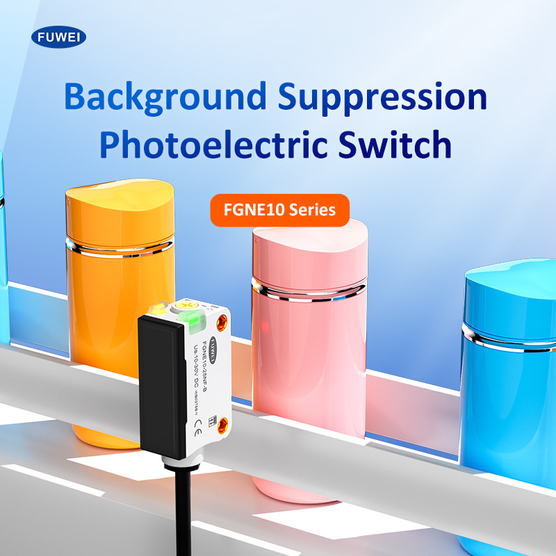 Sensore fotoelettrico quadrato FGNE10-25NF-B